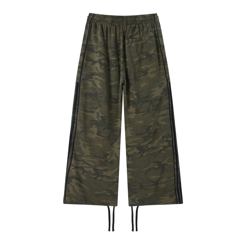 BCK Camo Wide Leg Sweatpants