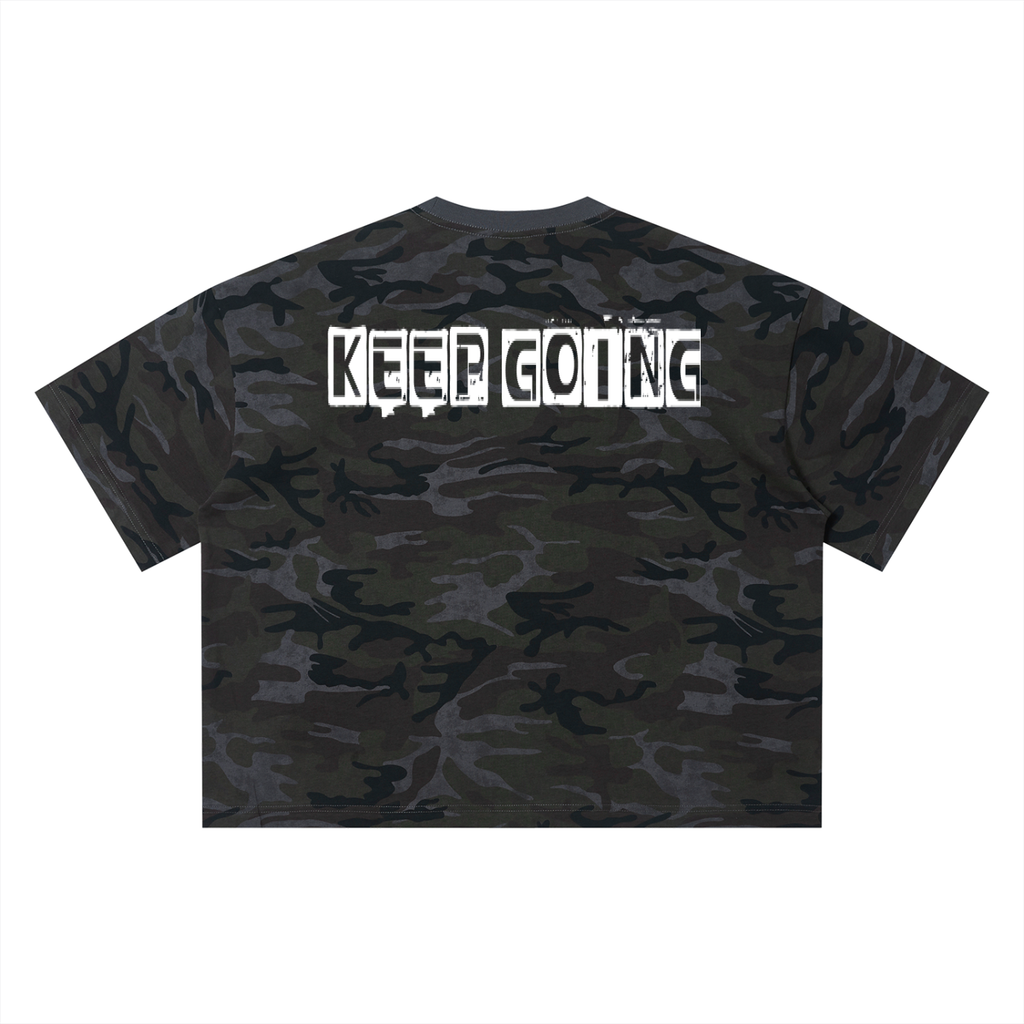 BCK Camo Boxy T-Shirt