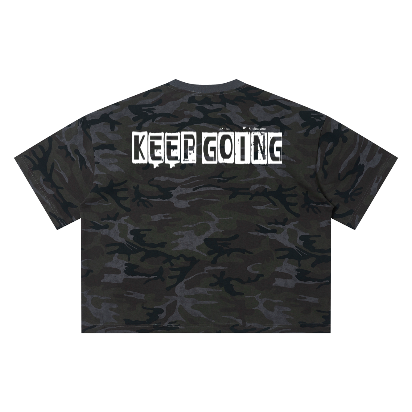 BCK Camo Boxy T-Shirt