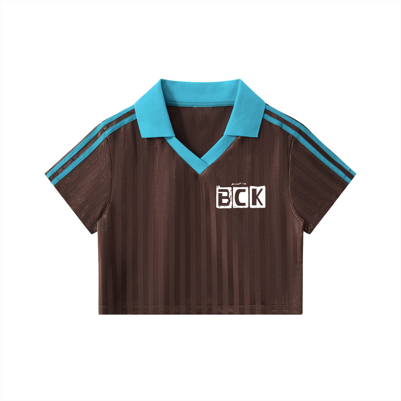BCK Striped Cropped Jersey