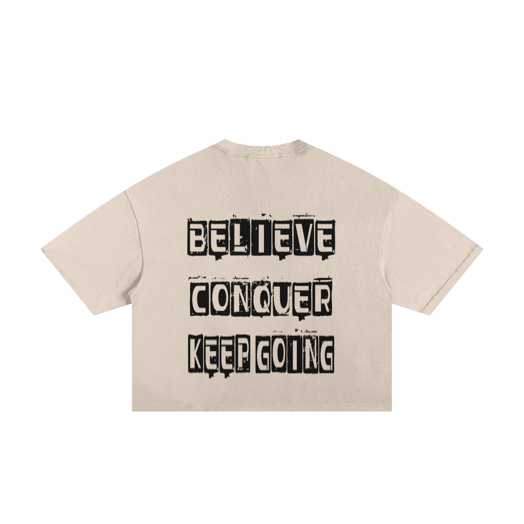 BCK Classic Frayed Boxy Tee