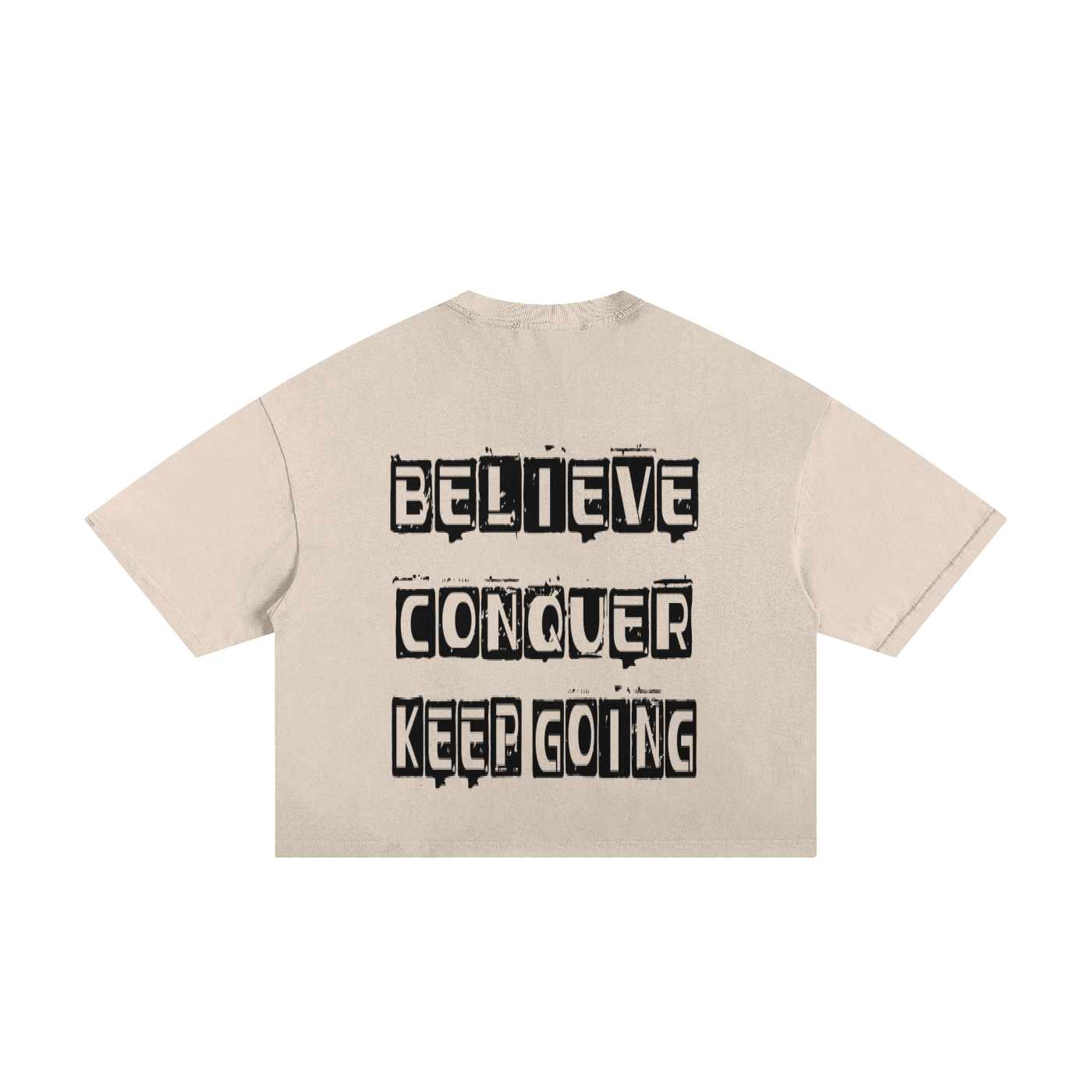 BCK Classic Frayed Boxy Tee