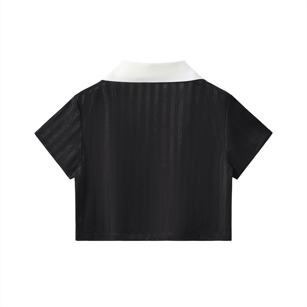BCK Striped Cropped Jersey