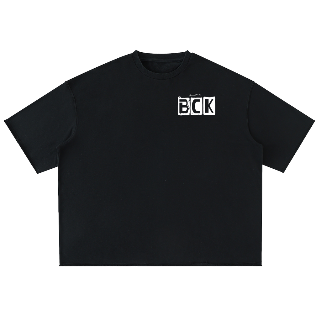 BCK Rolled Hem Half Sleeve T-Shirt