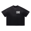 BCK Distressed Boxy Oversized T-Shirt