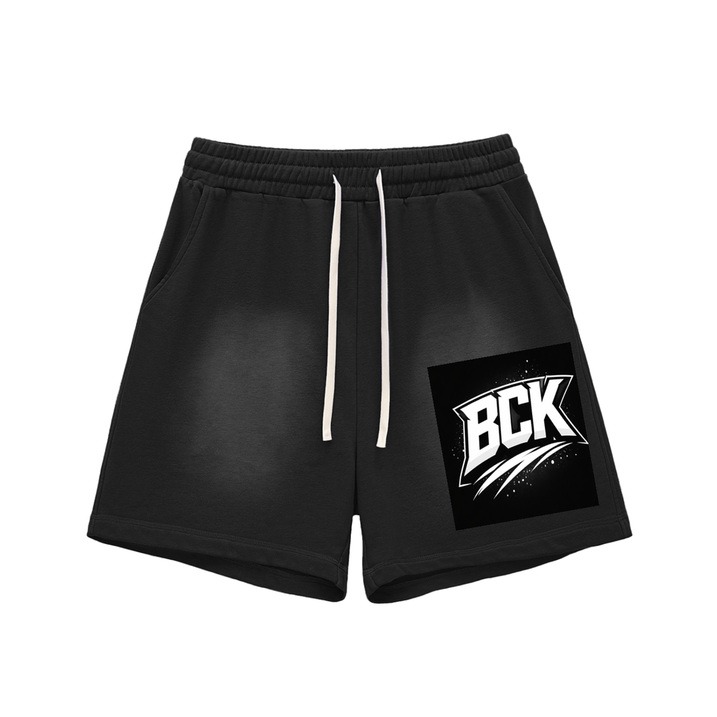 BCK Raw Edge Cotton Shorts
