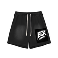BCK Raw Edge Cotton Shorts