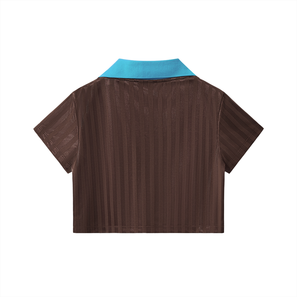 BCK Striped Cropped Jersey