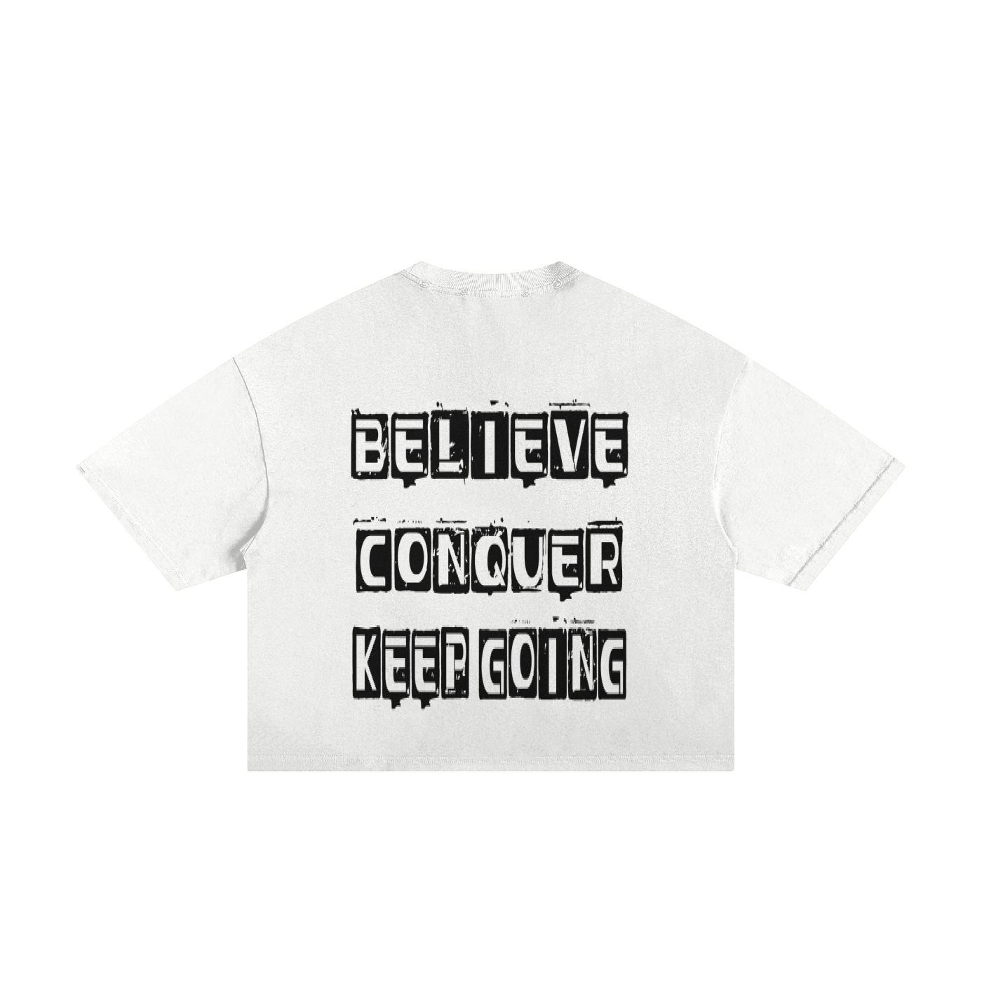 BCK Classic Frayed Boxy Tee
