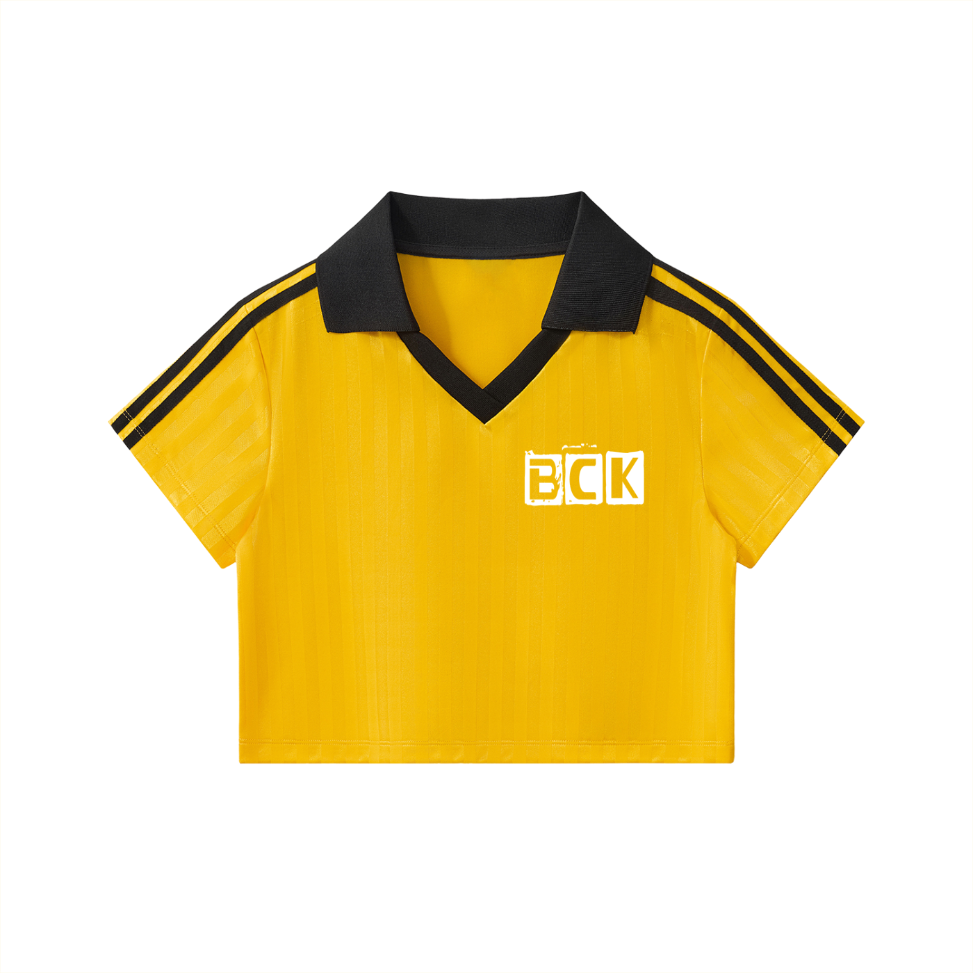 BCK Striped Cropped Jersey