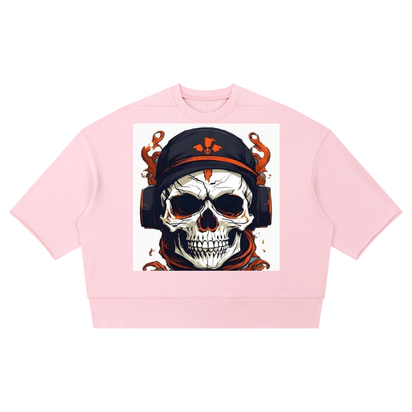 BCK Boxy Raw Edge T-Shirt