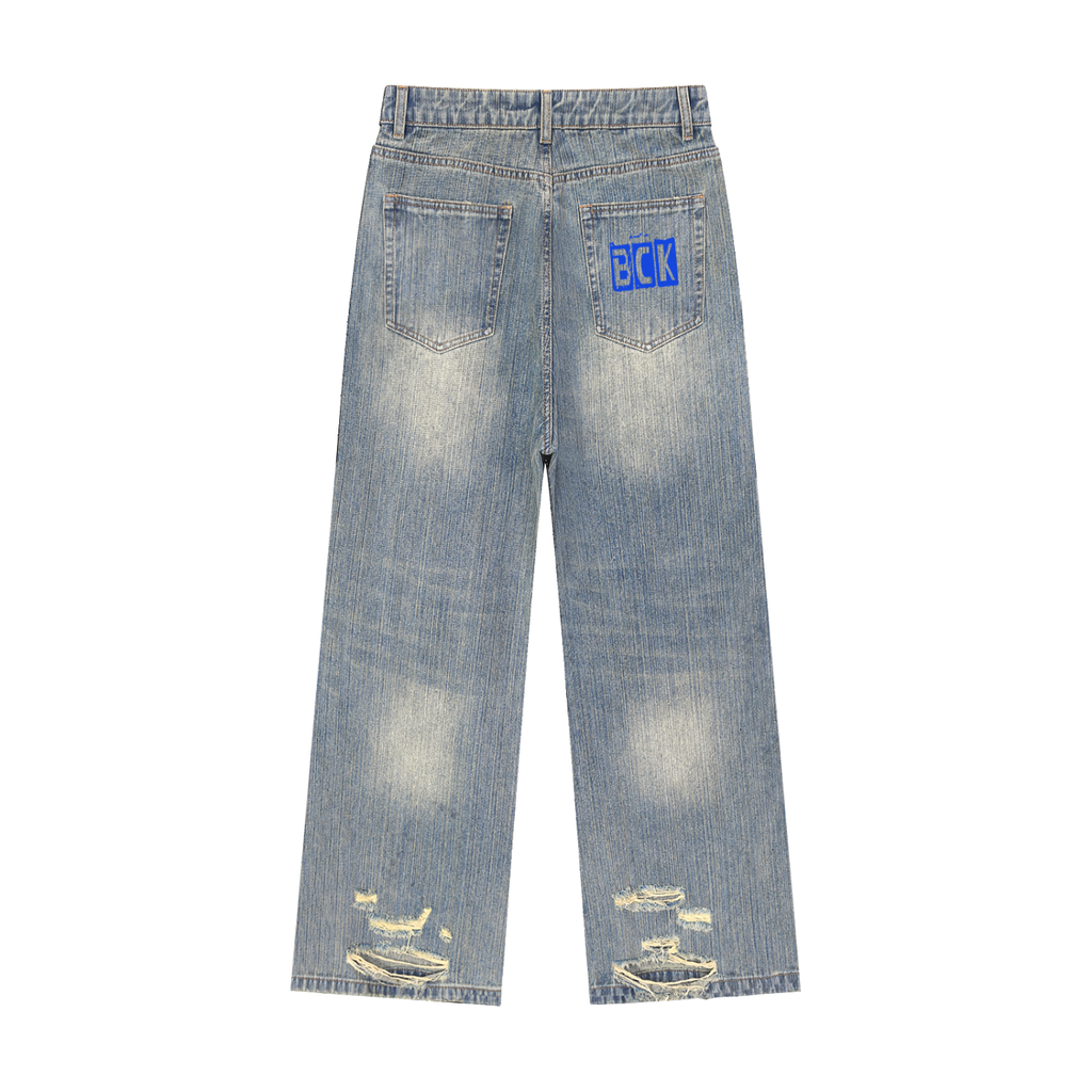 BCK Distressed Denim Jeans