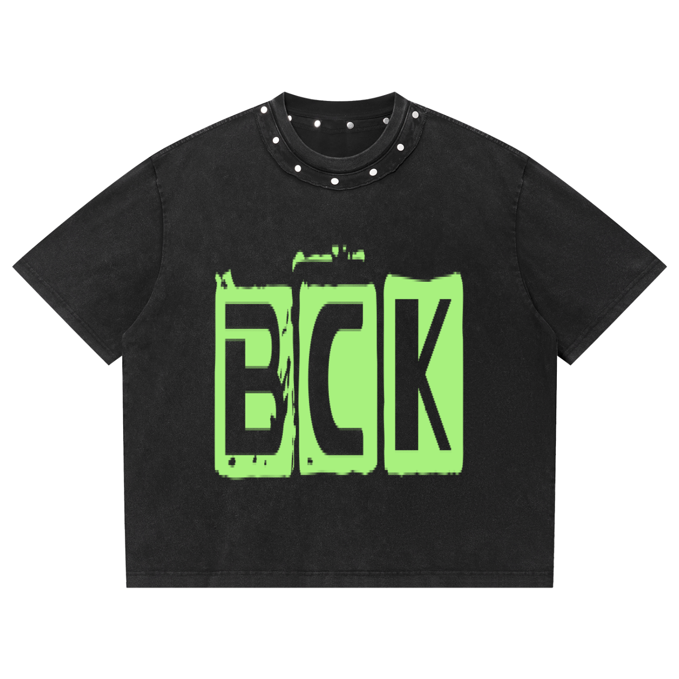 BCK Boxy Studded T-Shirt