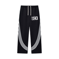 BCK Curved Stripe Straight Sweatpants