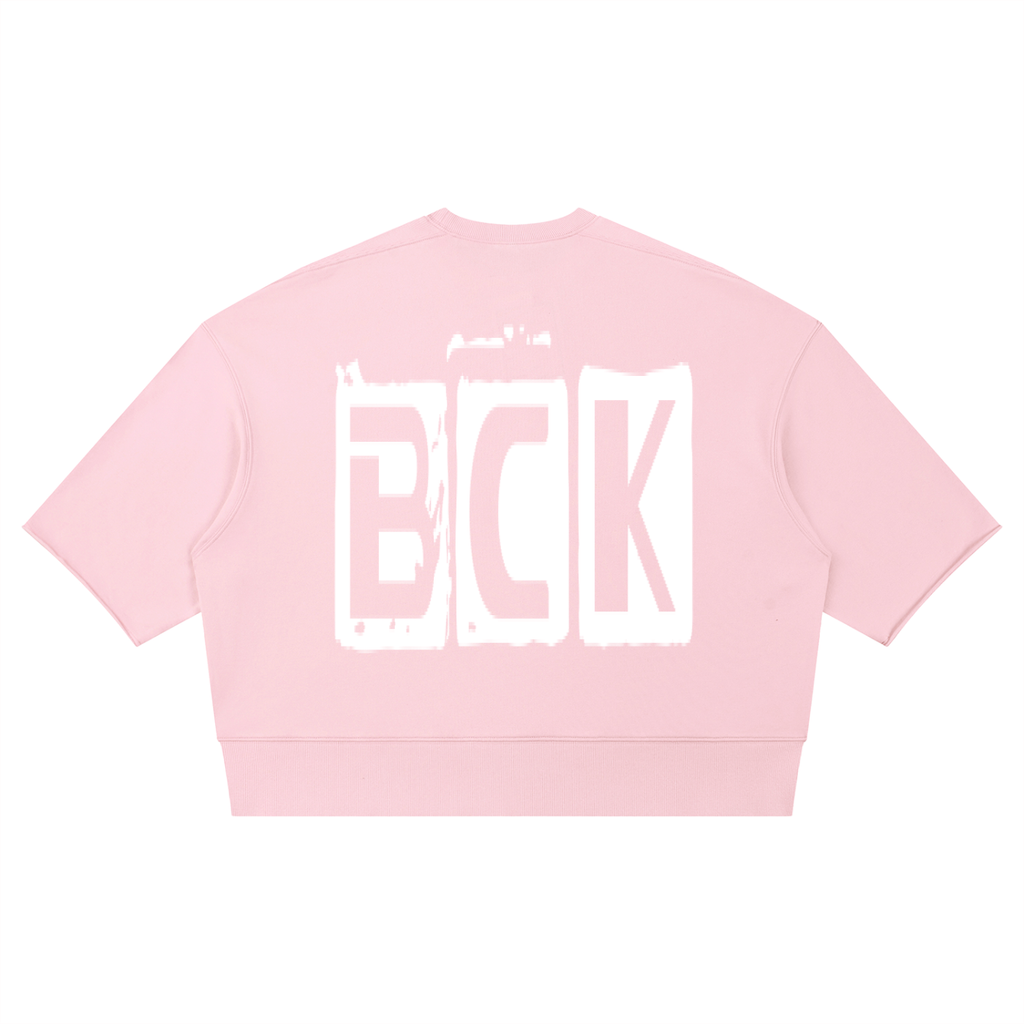BCK Boxy Raw Edge T-Shirt