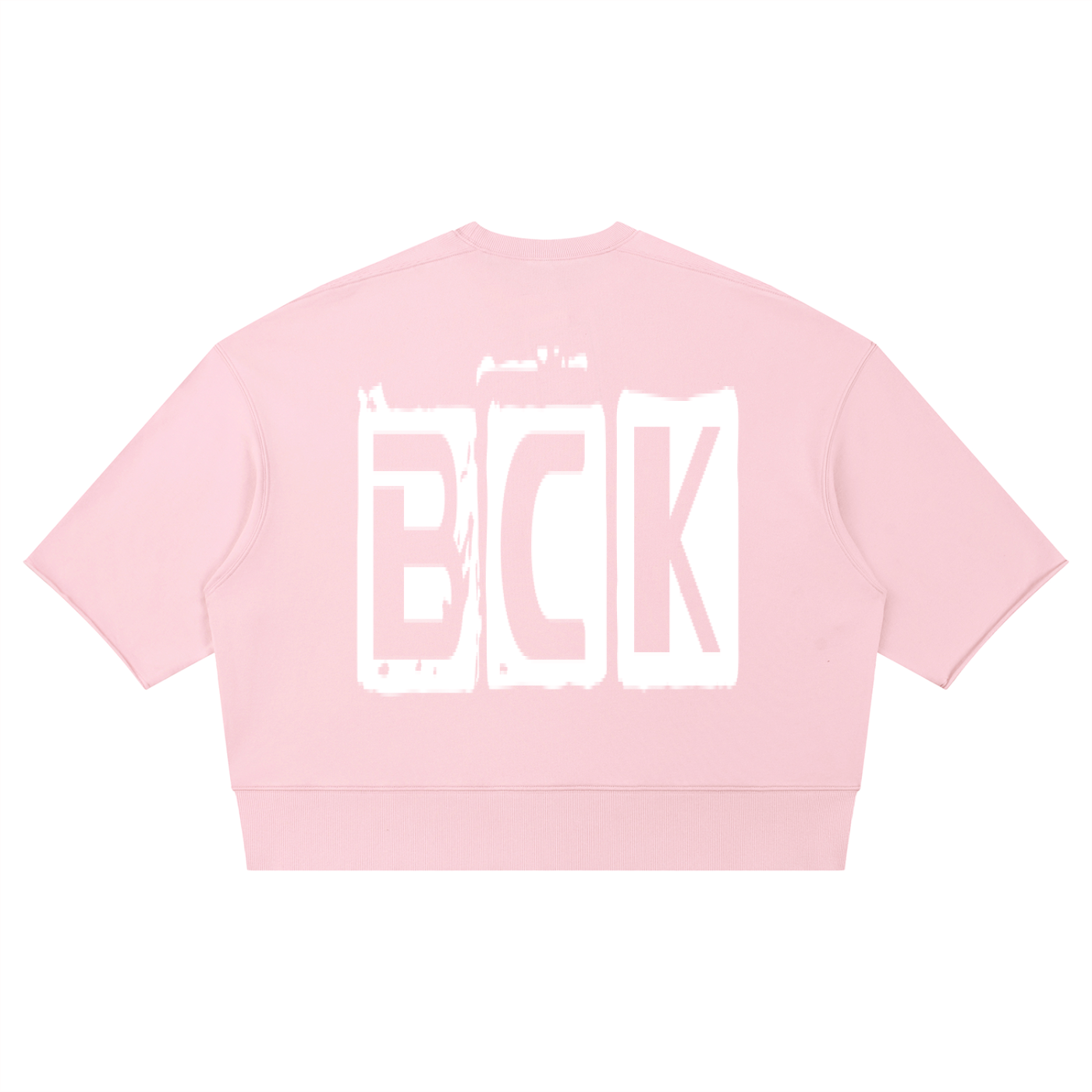 BCK Boxy Raw Edge T-Shirt