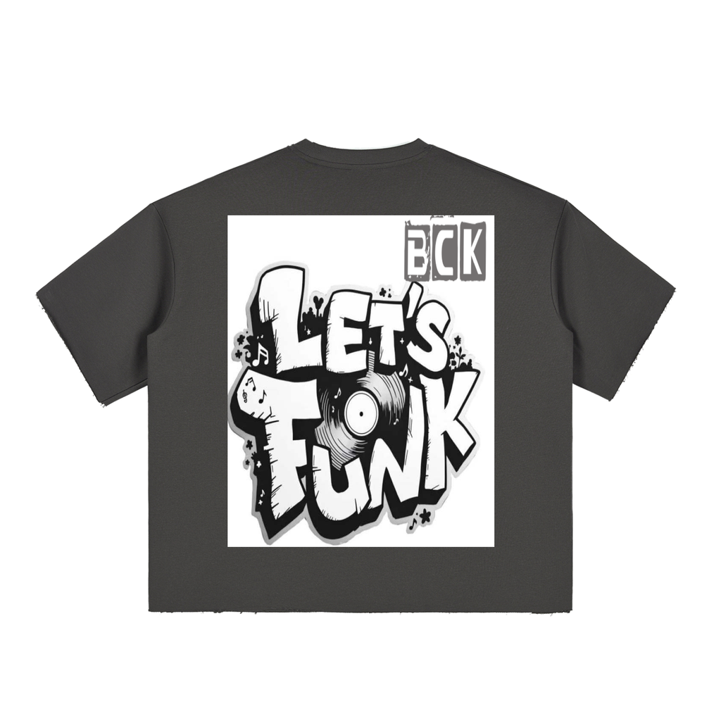 BCK Boxy Raw-Edge T-Shirt