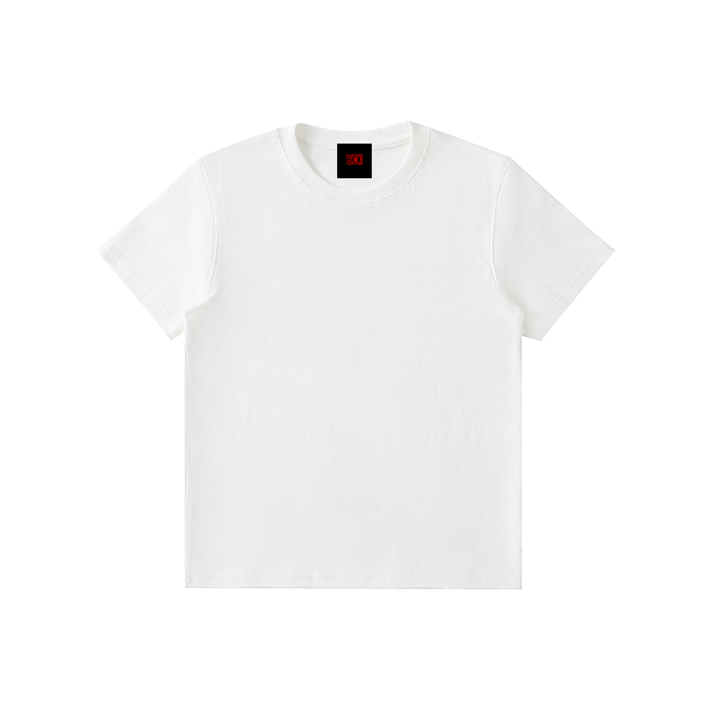 BCK Men's Bodycon Ribbed Crop Top