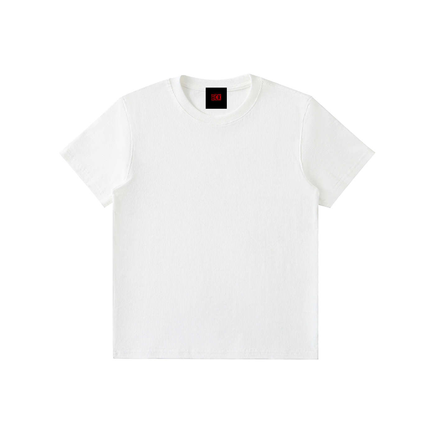BCK Men's Bodycon Ribbed Crop Top