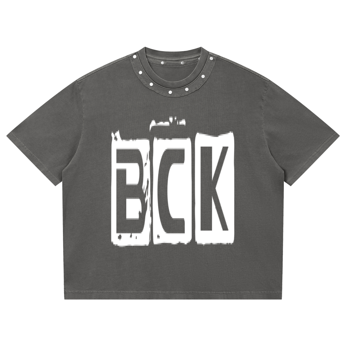 BCK Boxy Studded T-Shirt