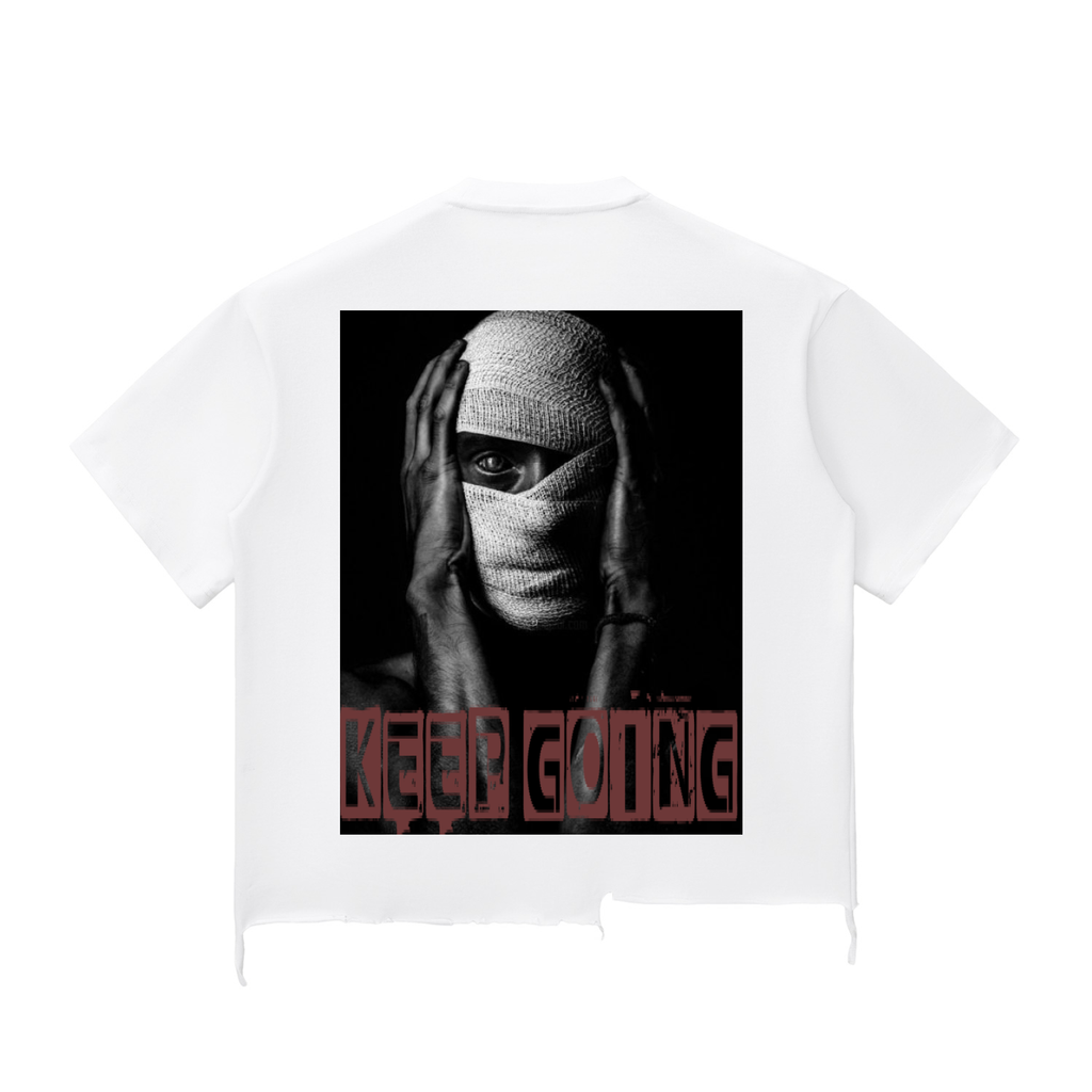 BCK  Raw-Hem Boxy T-shirt