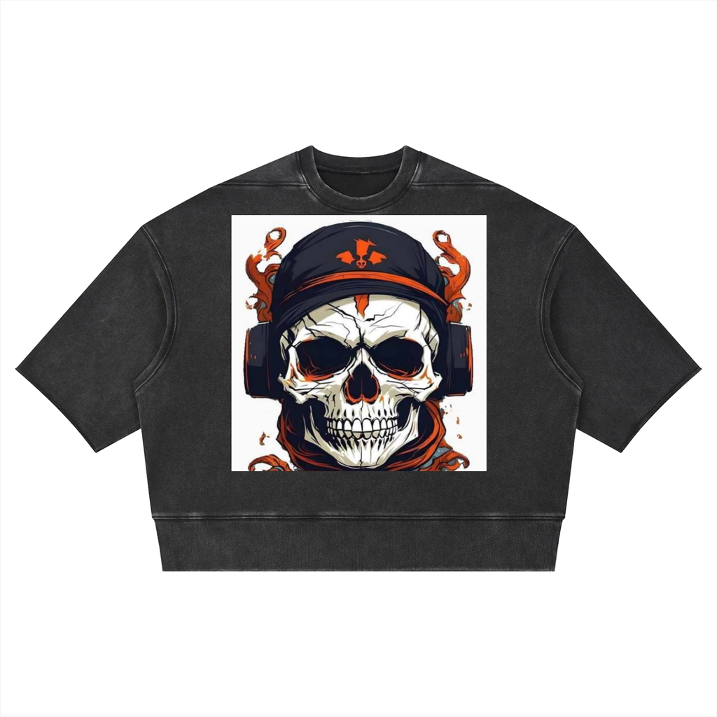 BCK Boxy Raw Edge T-Shirt