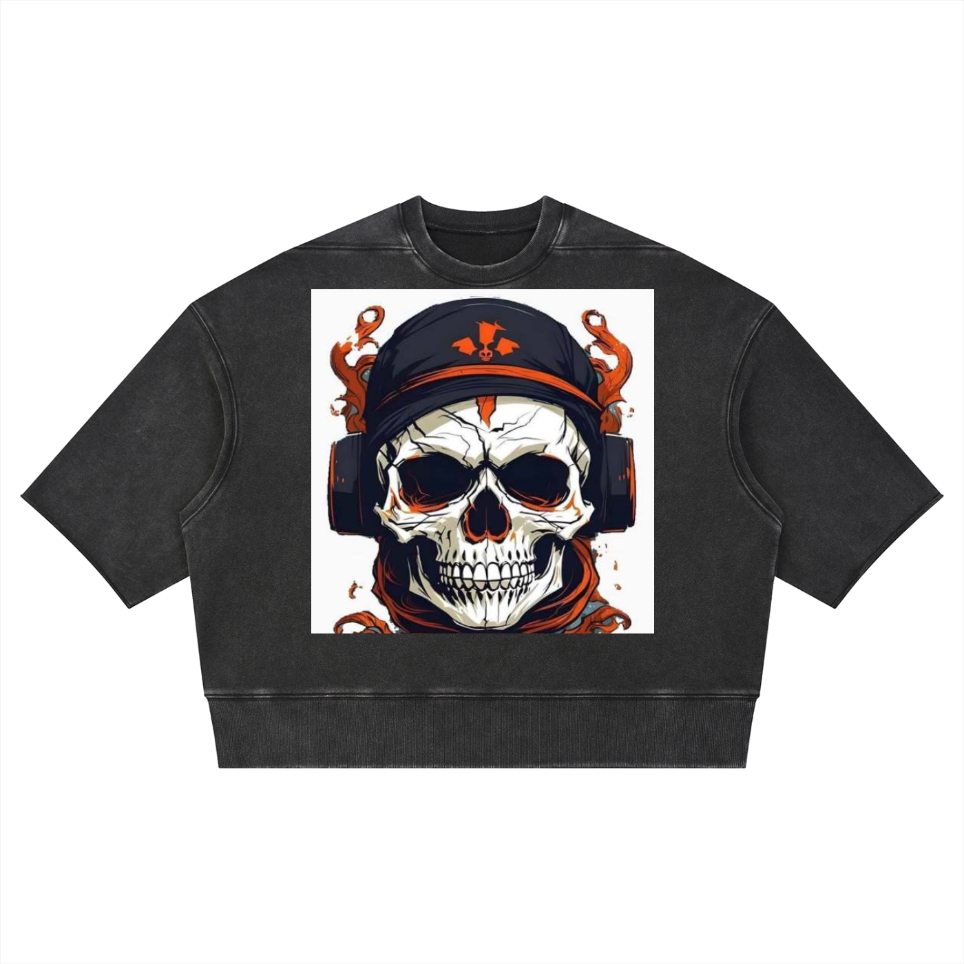 BCK Boxy Raw Edge T-Shirt