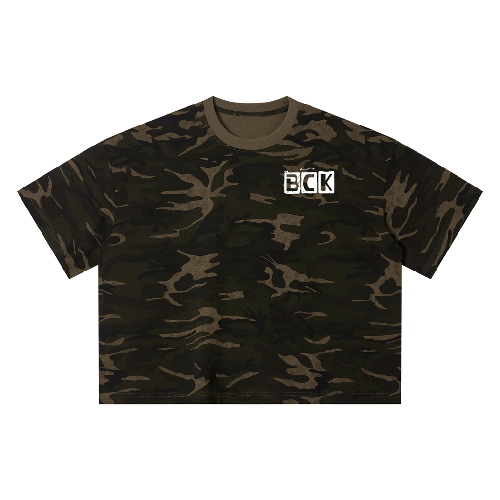 BCK Camo Boxy T-Shirt