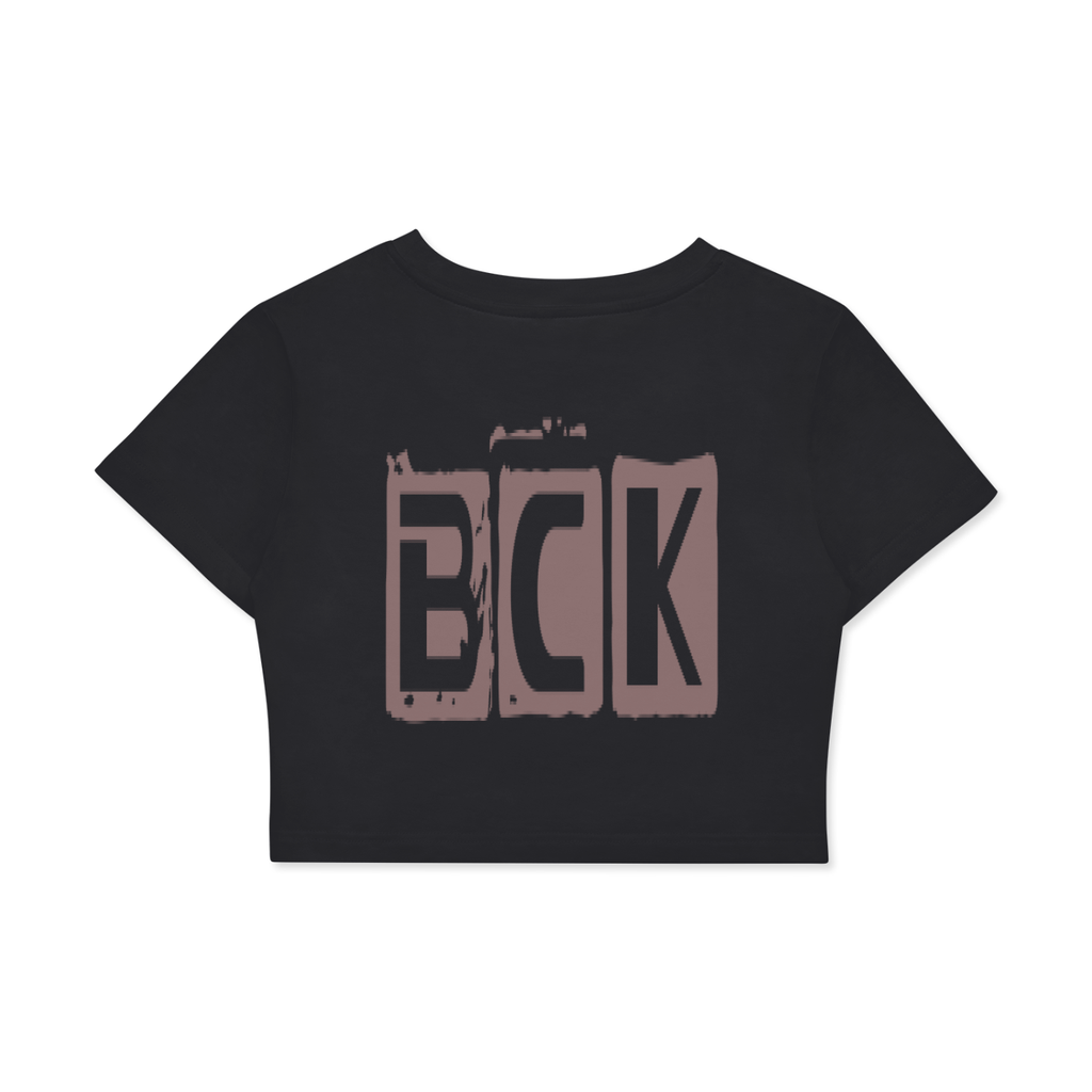 BCK Fitted Crop T-Shirt