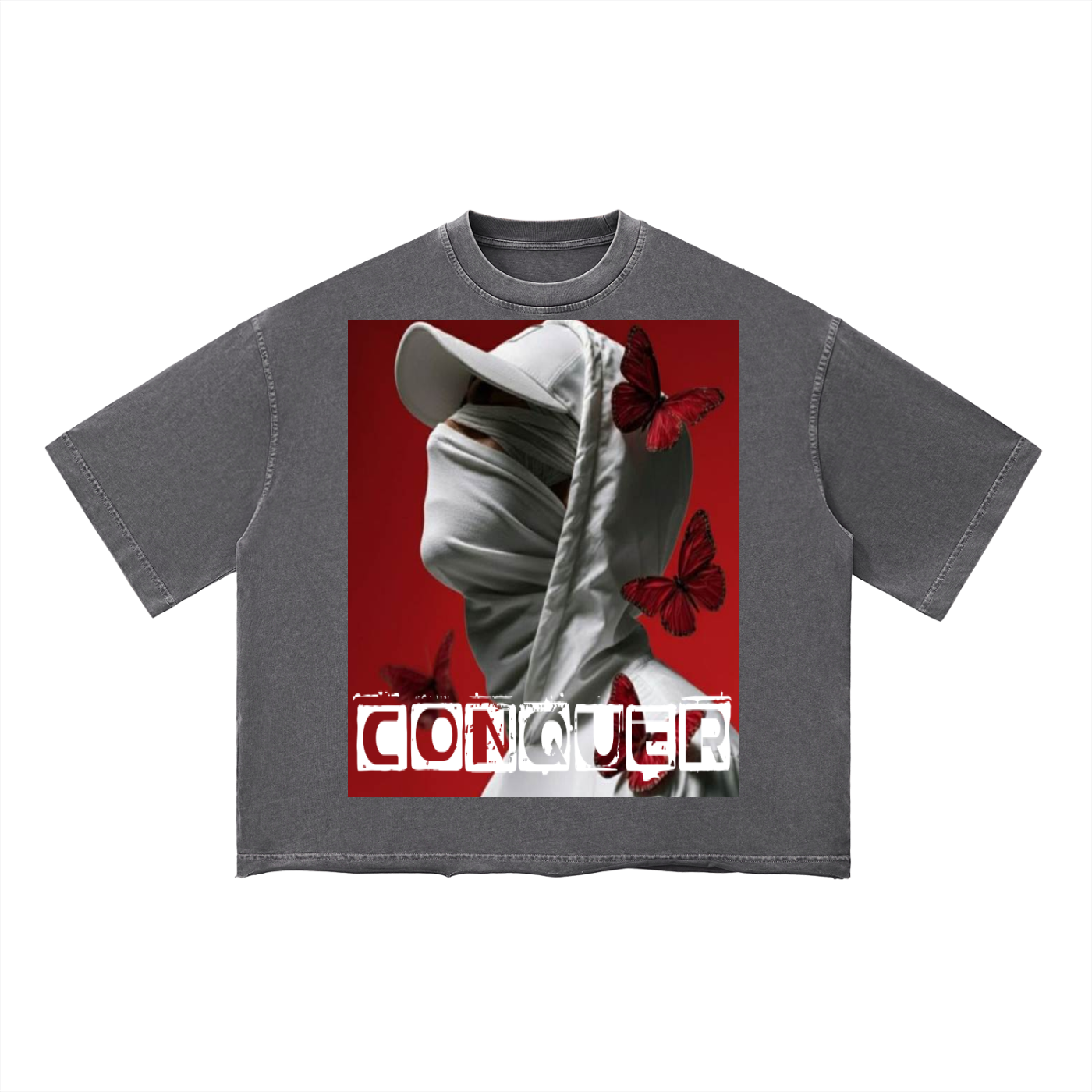 BCK "Conquer"  Boxy T-Shirt