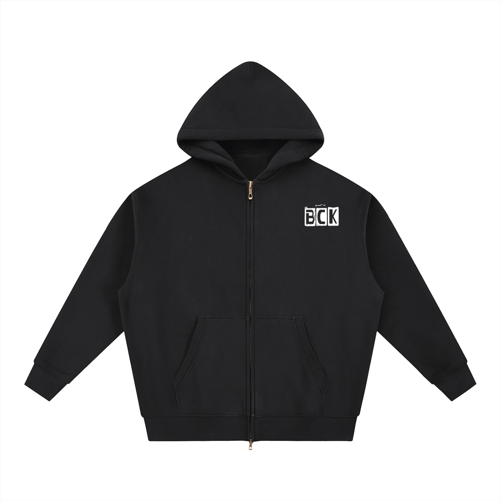 BCK Essential Oversized Fleece Boxy Hoodie