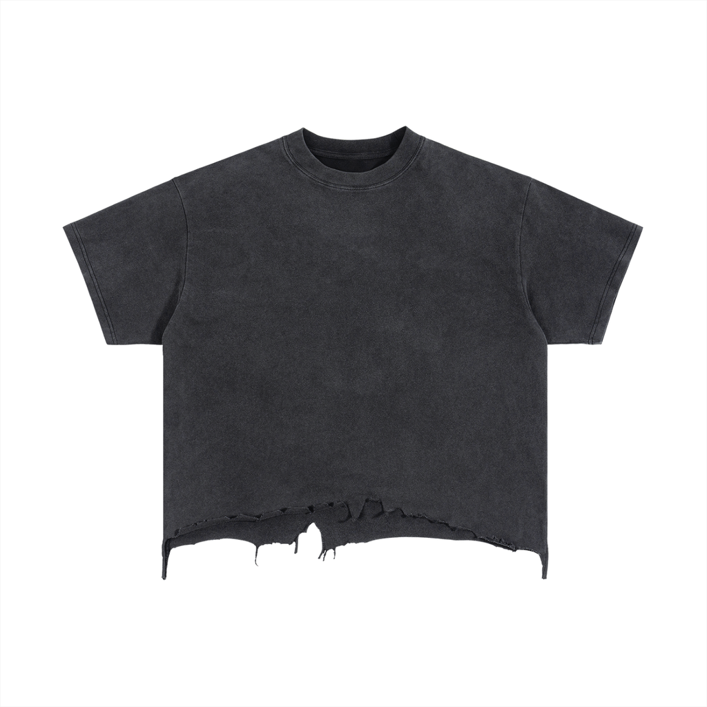 BCK Boxy Hem T-Shirt