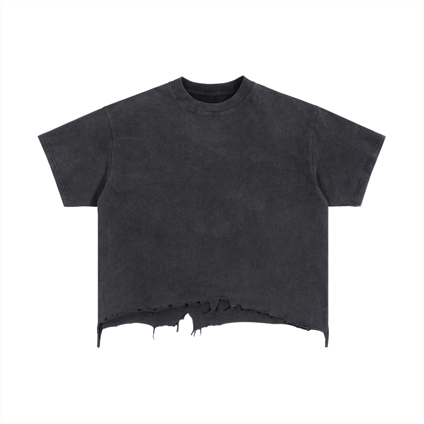 BCK Boxy Hem T-Shirt