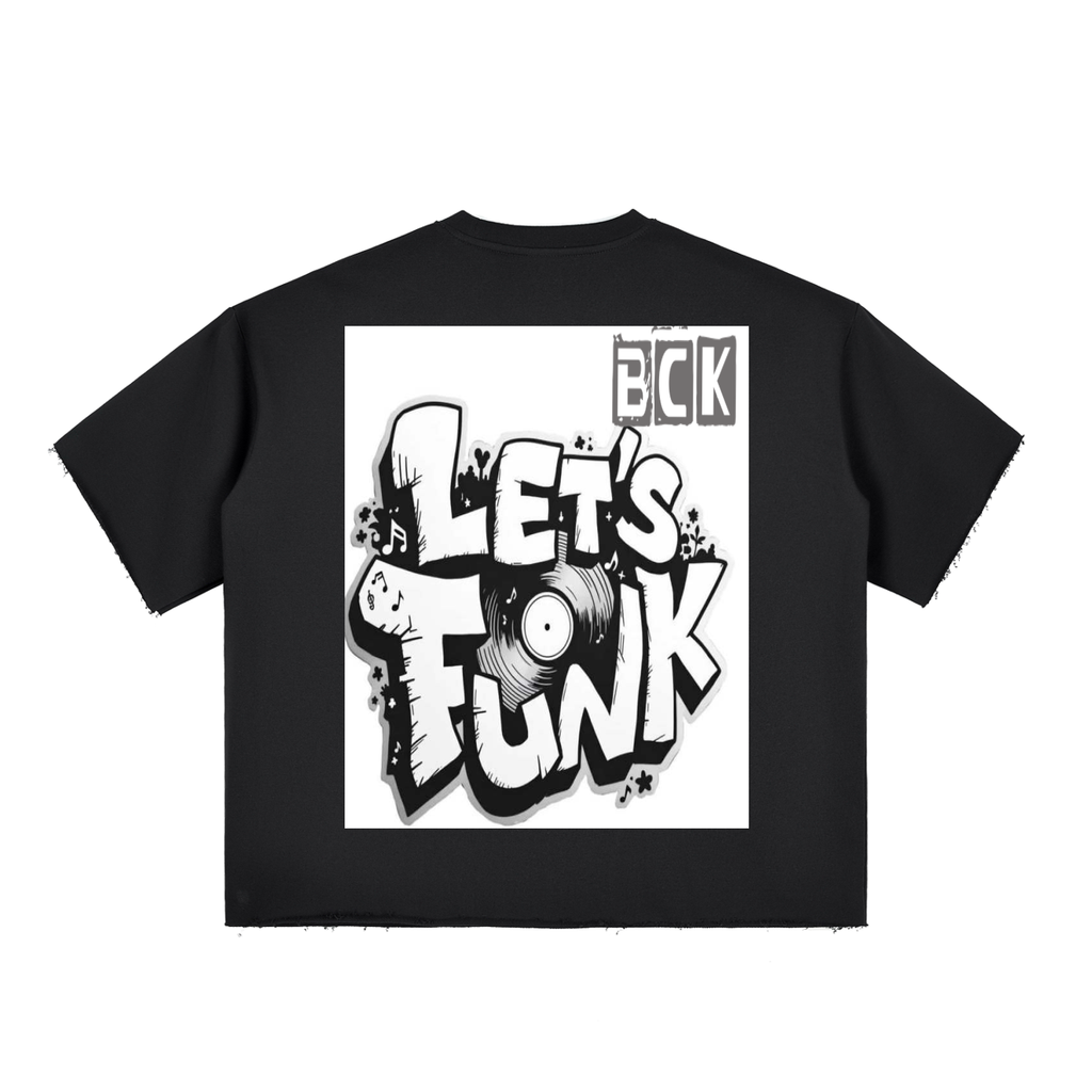 BCK Boxy Raw-Edge T-Shirt