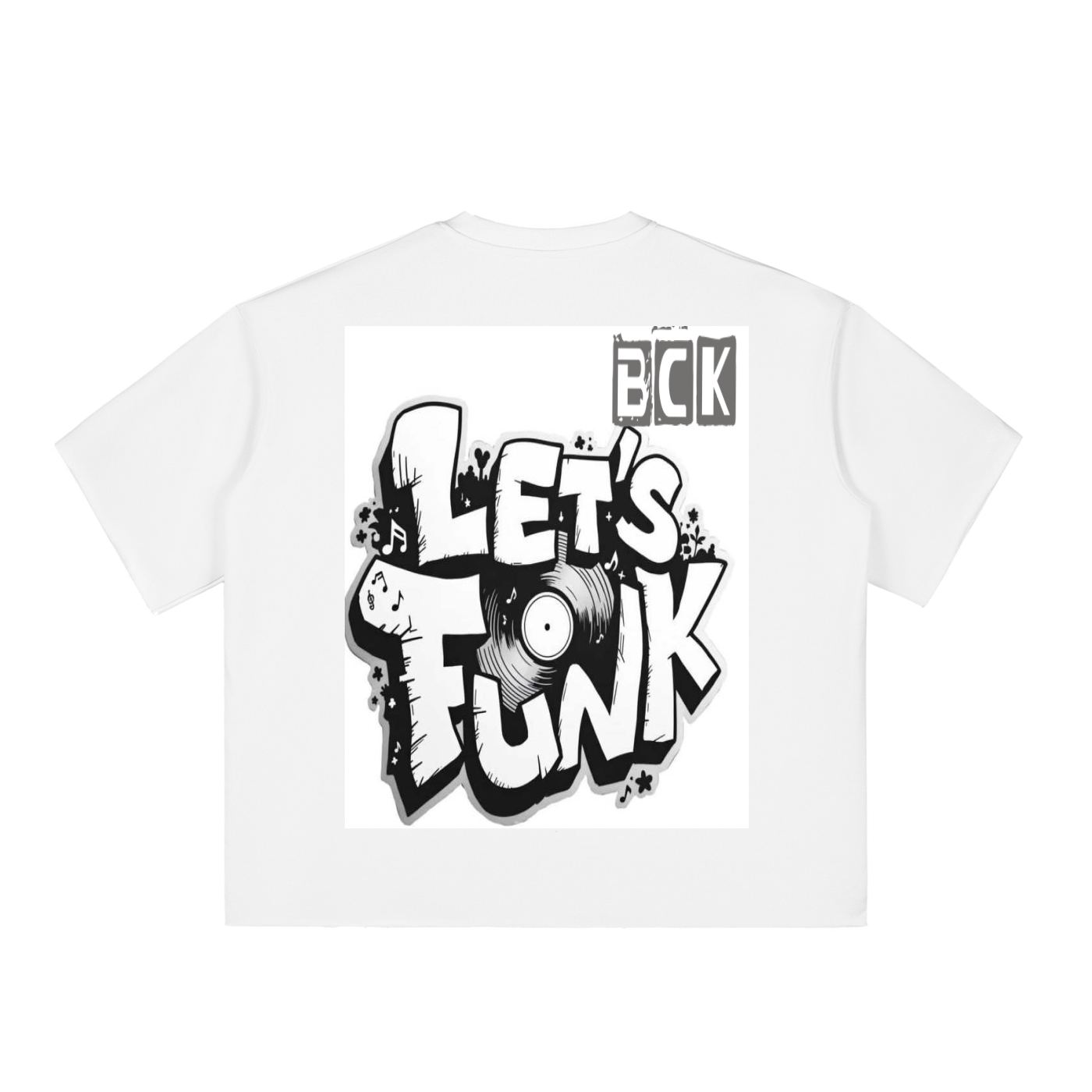 BCK Boxy Raw-Edge T-Shirt