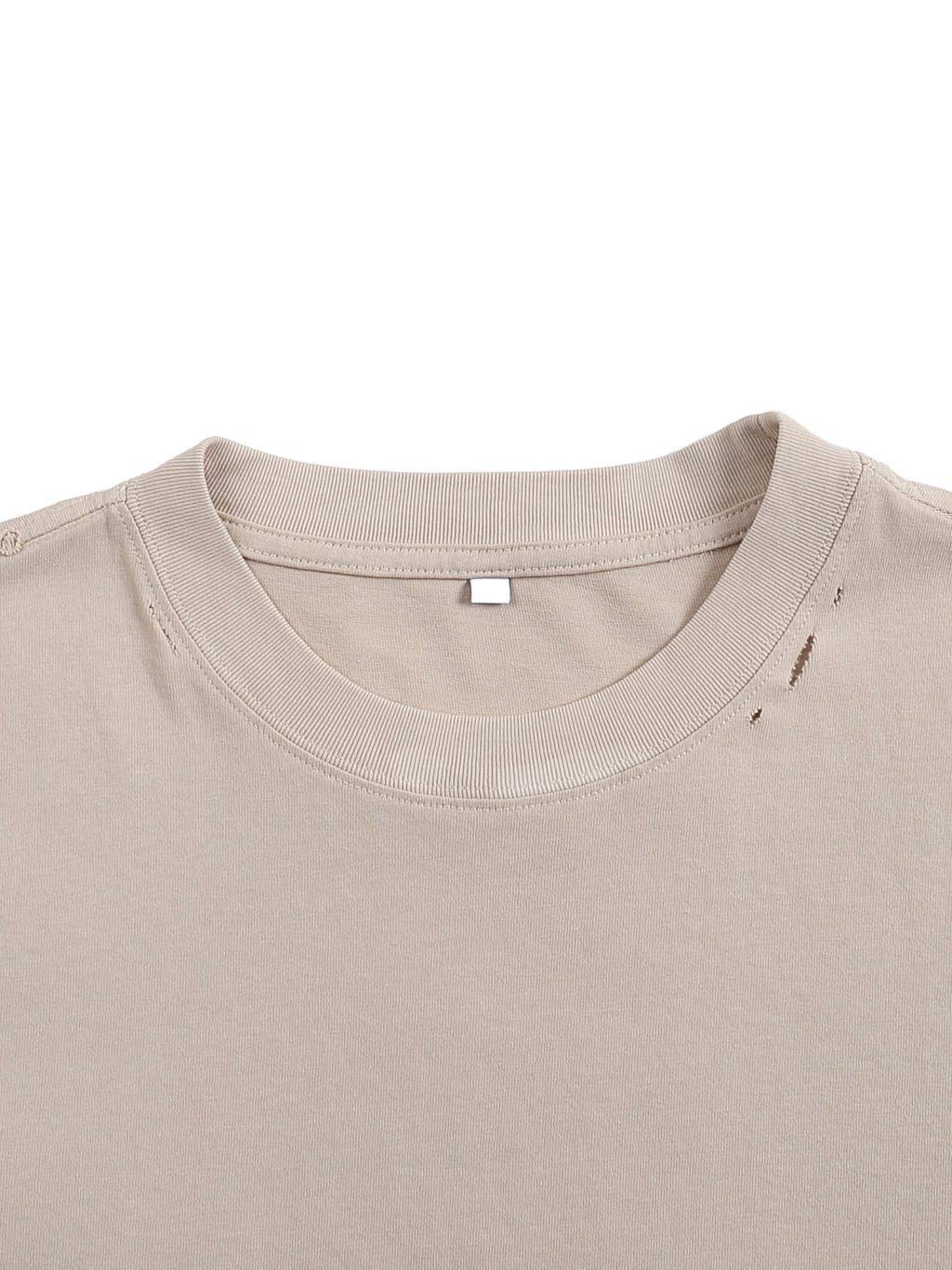 BCK Classic Frayed Boxy Tee
