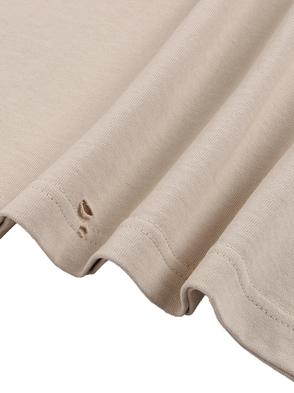 BCK Classic Frayed Boxy Tee