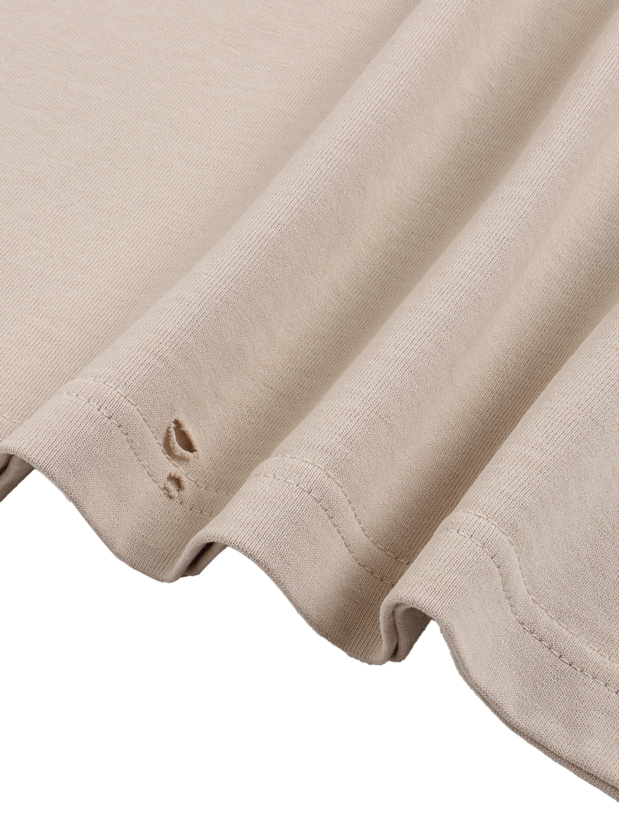 BCK Classic Frayed Boxy Tee