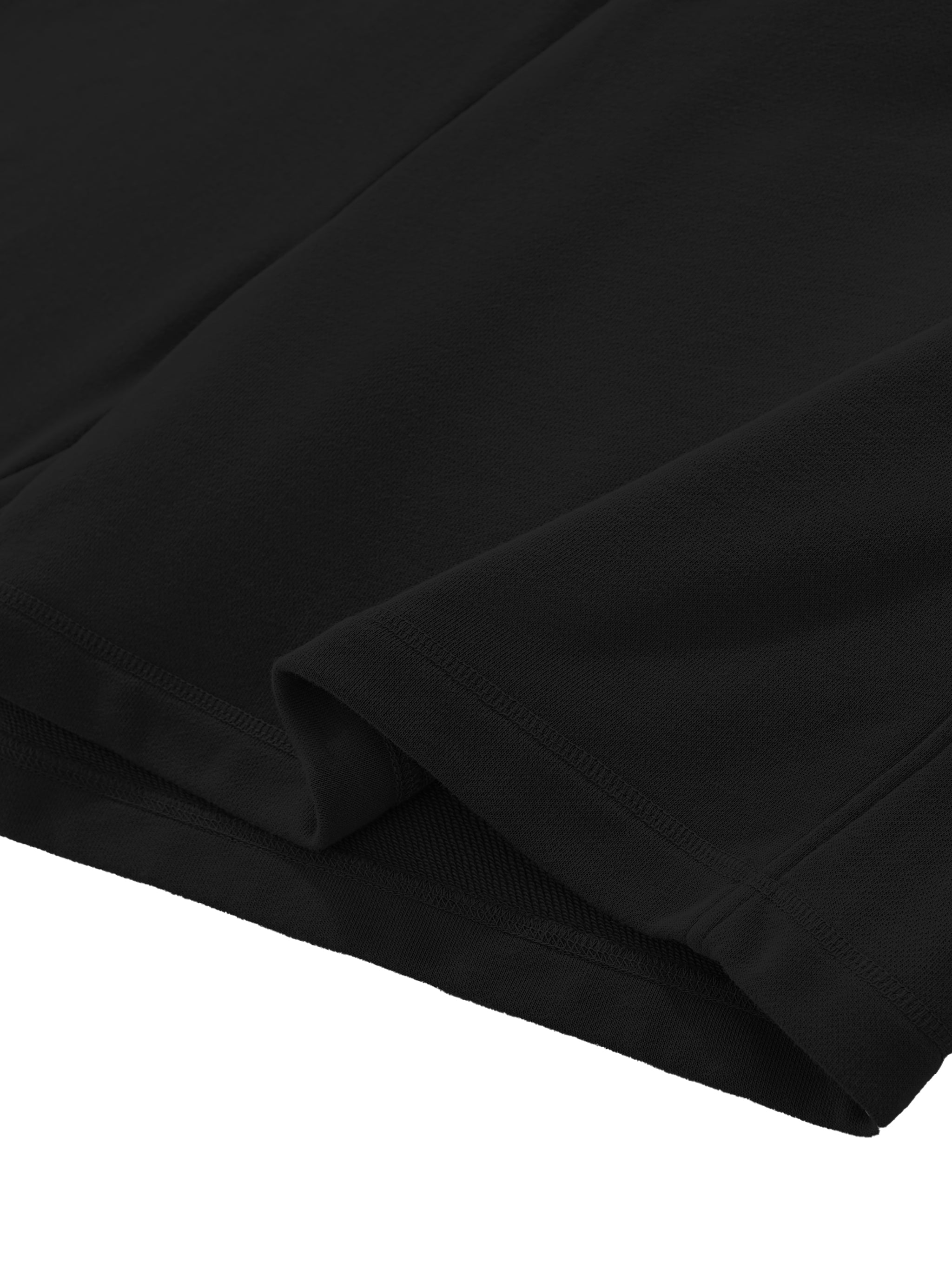 BCK Raw Edge Cotton Shorts