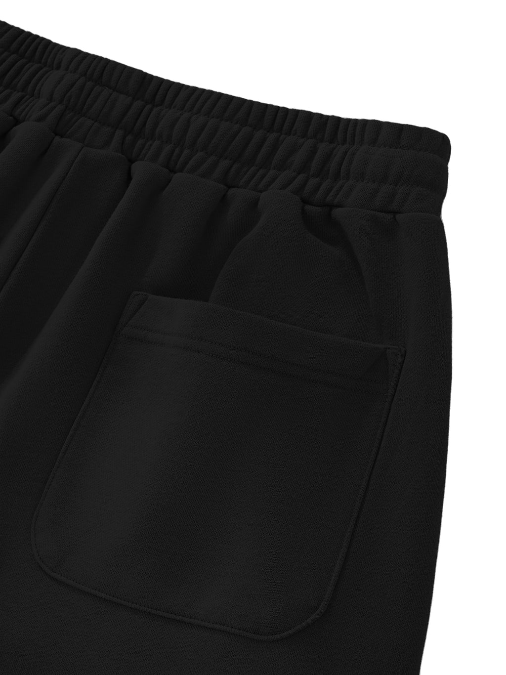 BCK Raw Edge Cotton Shorts