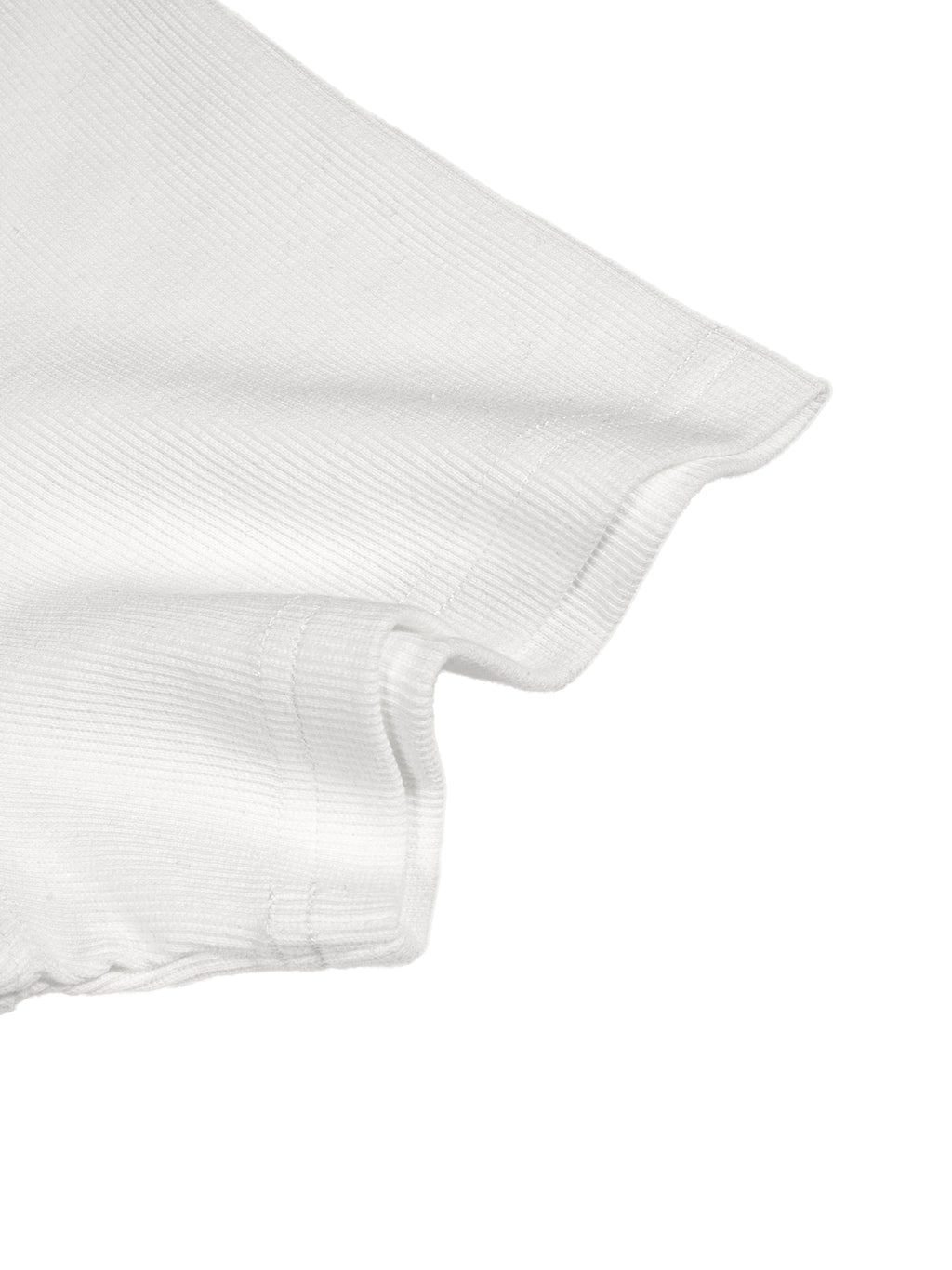 BCK Men's Bodycon Ribbed Crop Top