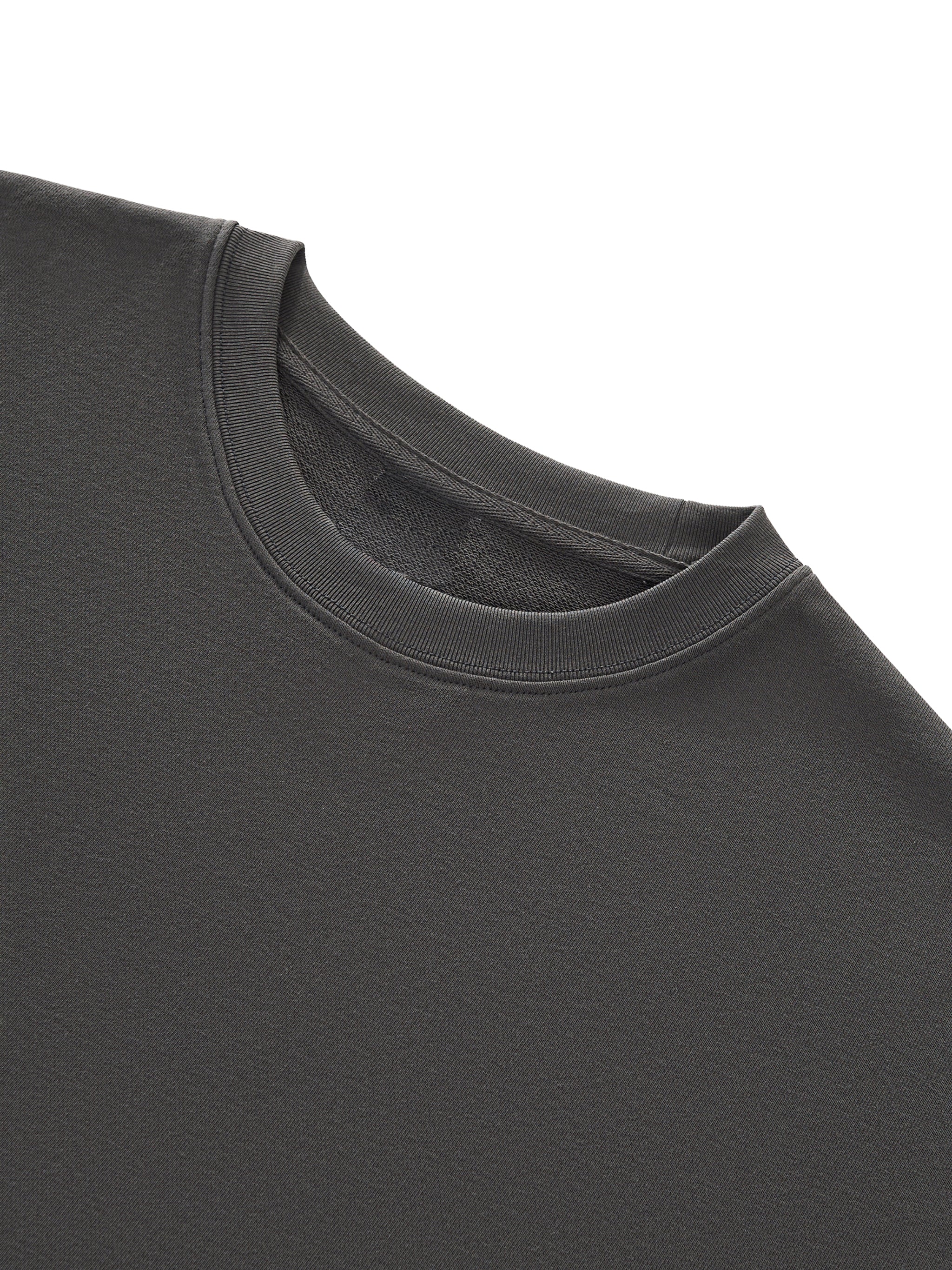 BCK Boxy Raw-Edge T-Shirt