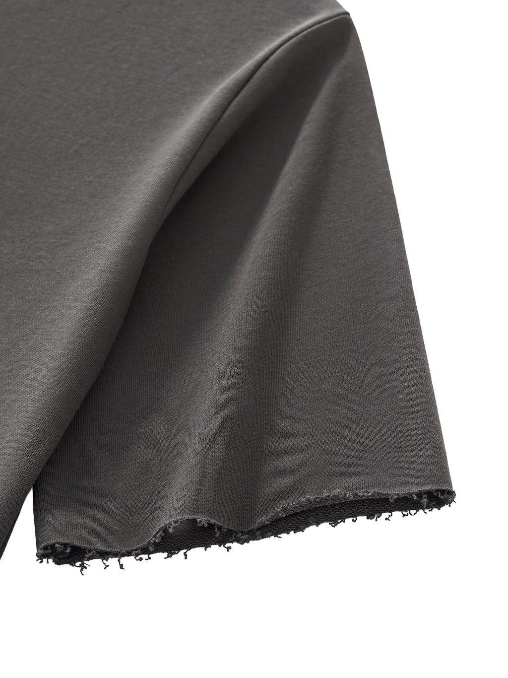 BCK Boxy Raw-Edge T-Shirt