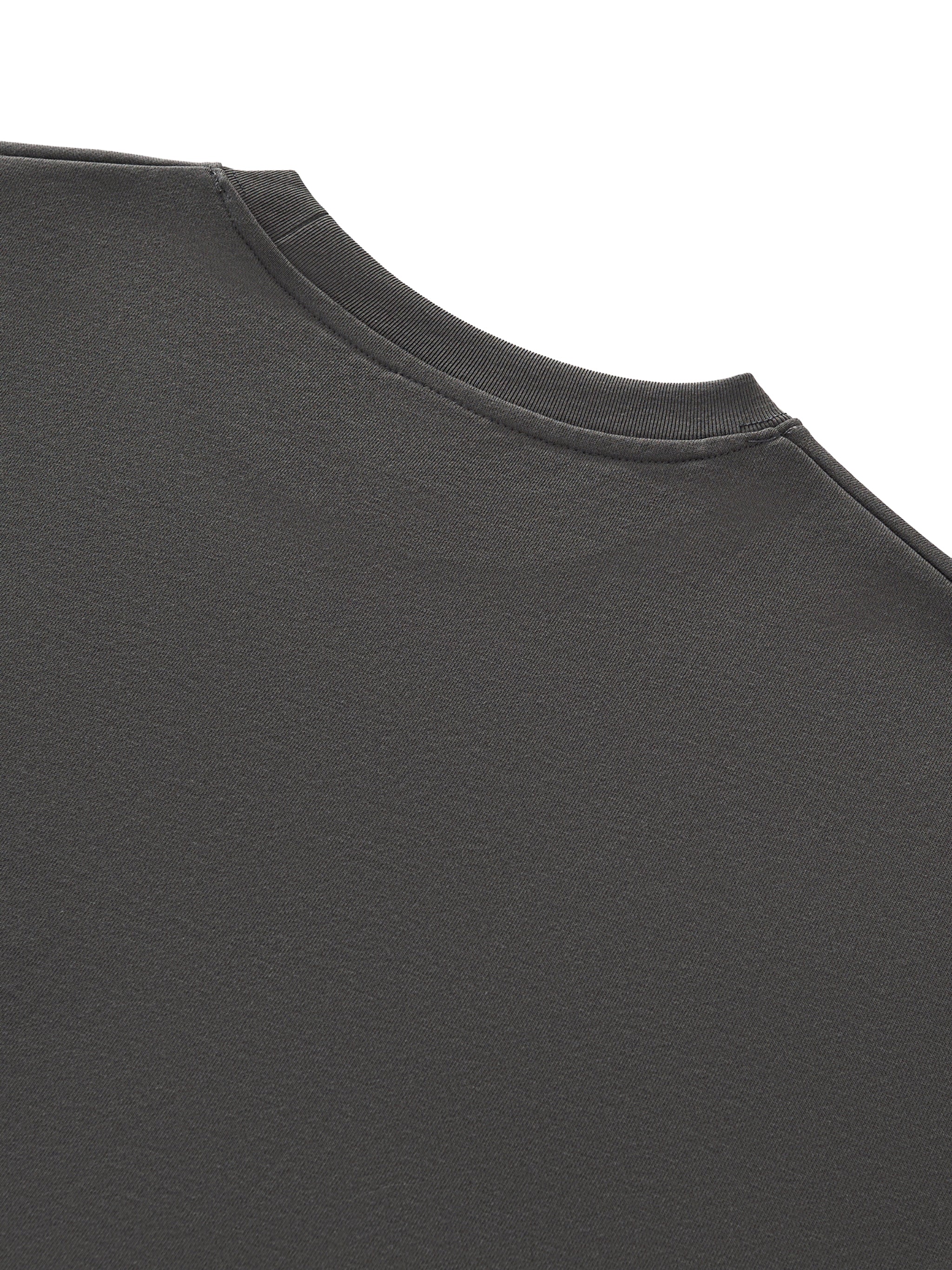 BCK Boxy Raw-Edge T-Shirt