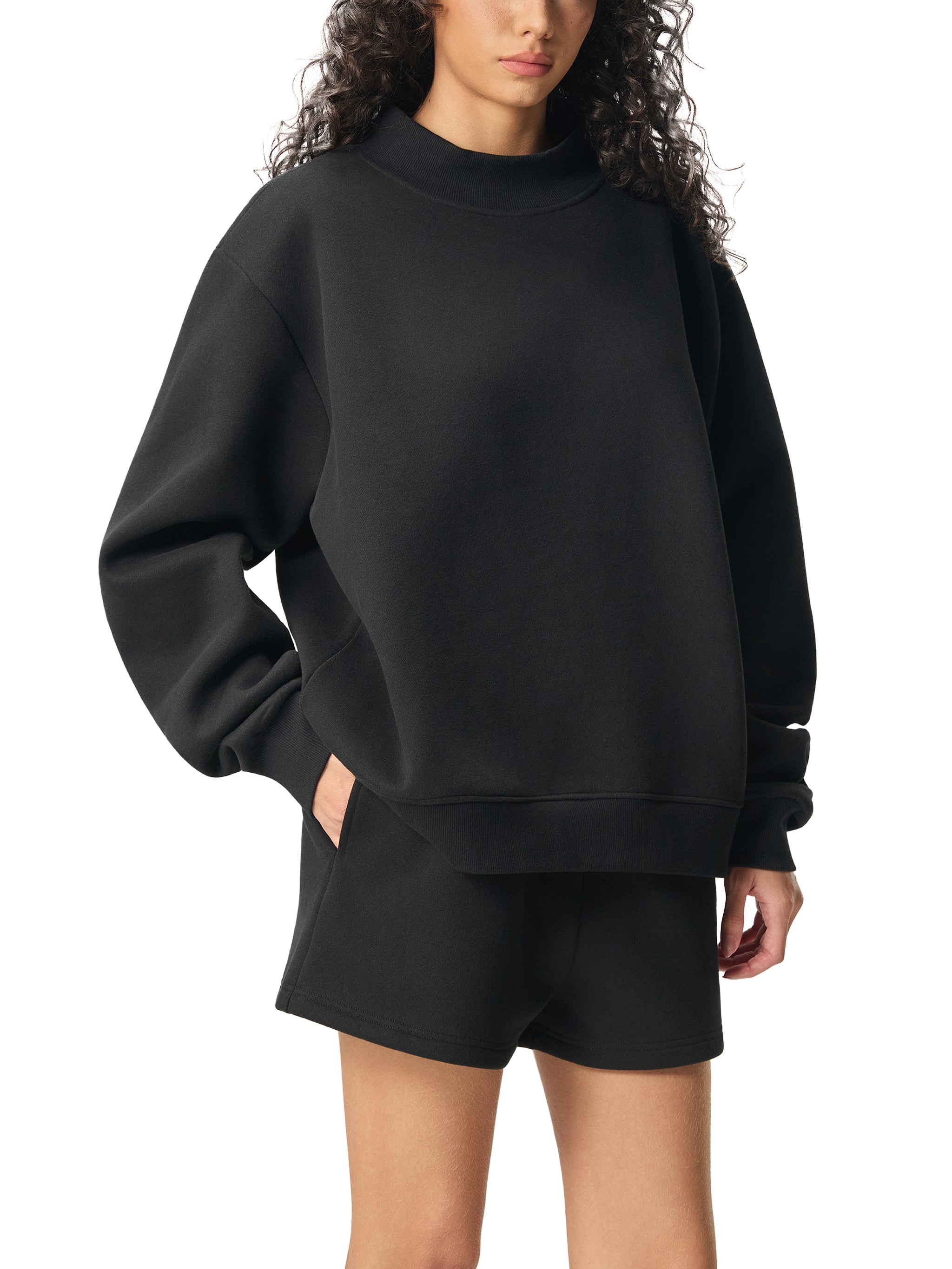 BCK Essential Fleece Mock
