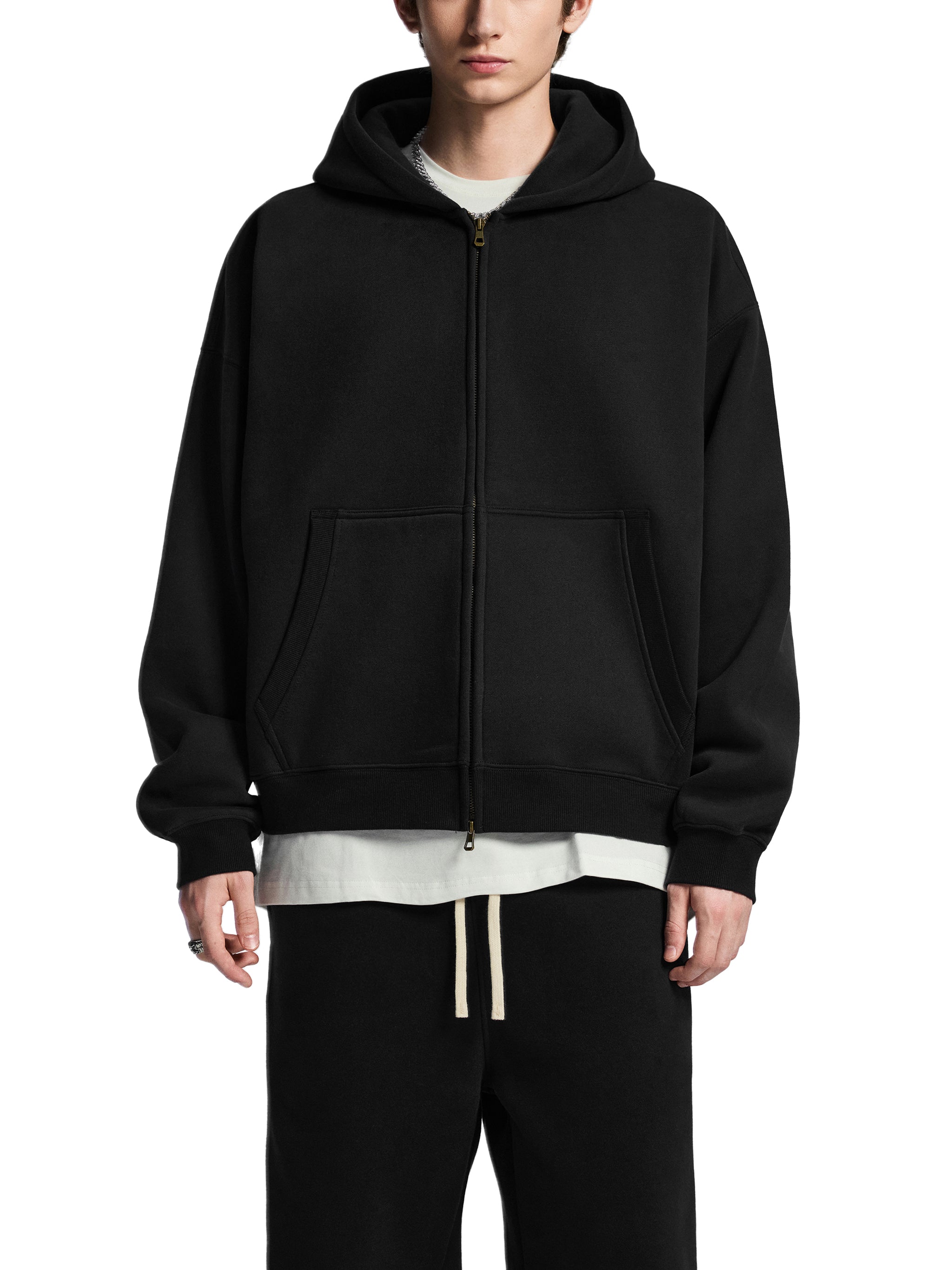 BCK Essential Oversized Fleece Boxy Hoodie
