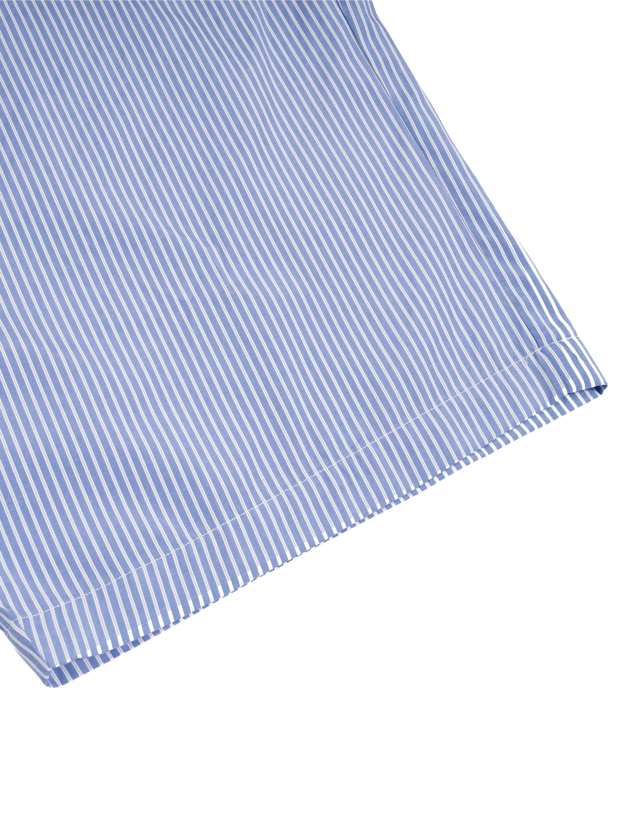BCK Vertical Stripe Drawstring Barrel Pants