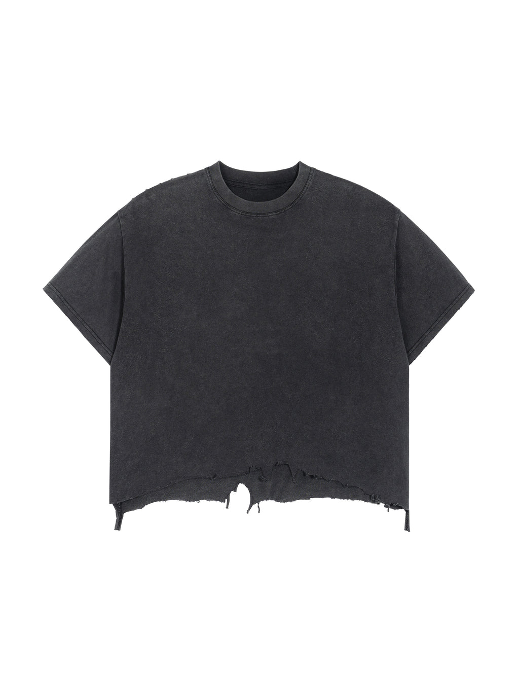 BCK Boxy Hem T-Shirt