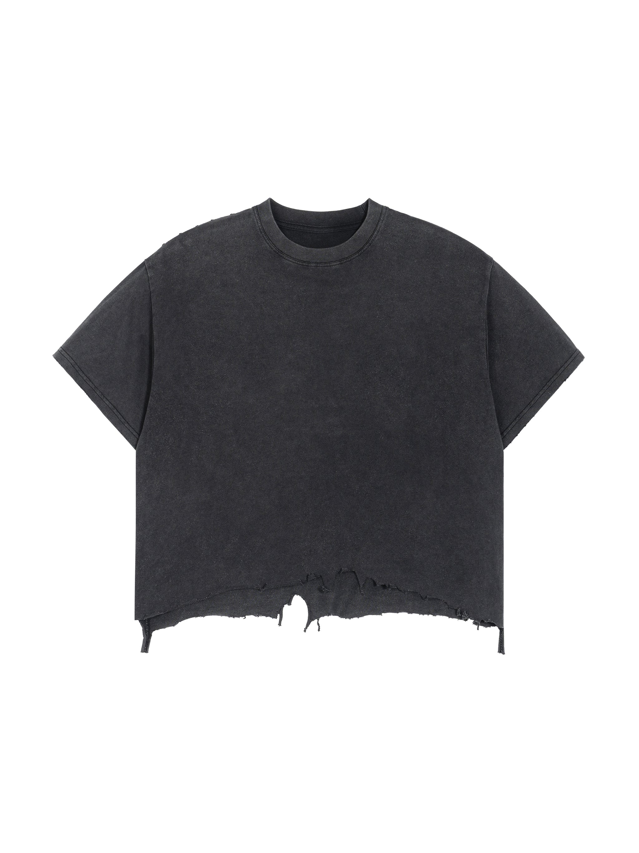 BCK Boxy Hem T-Shirt