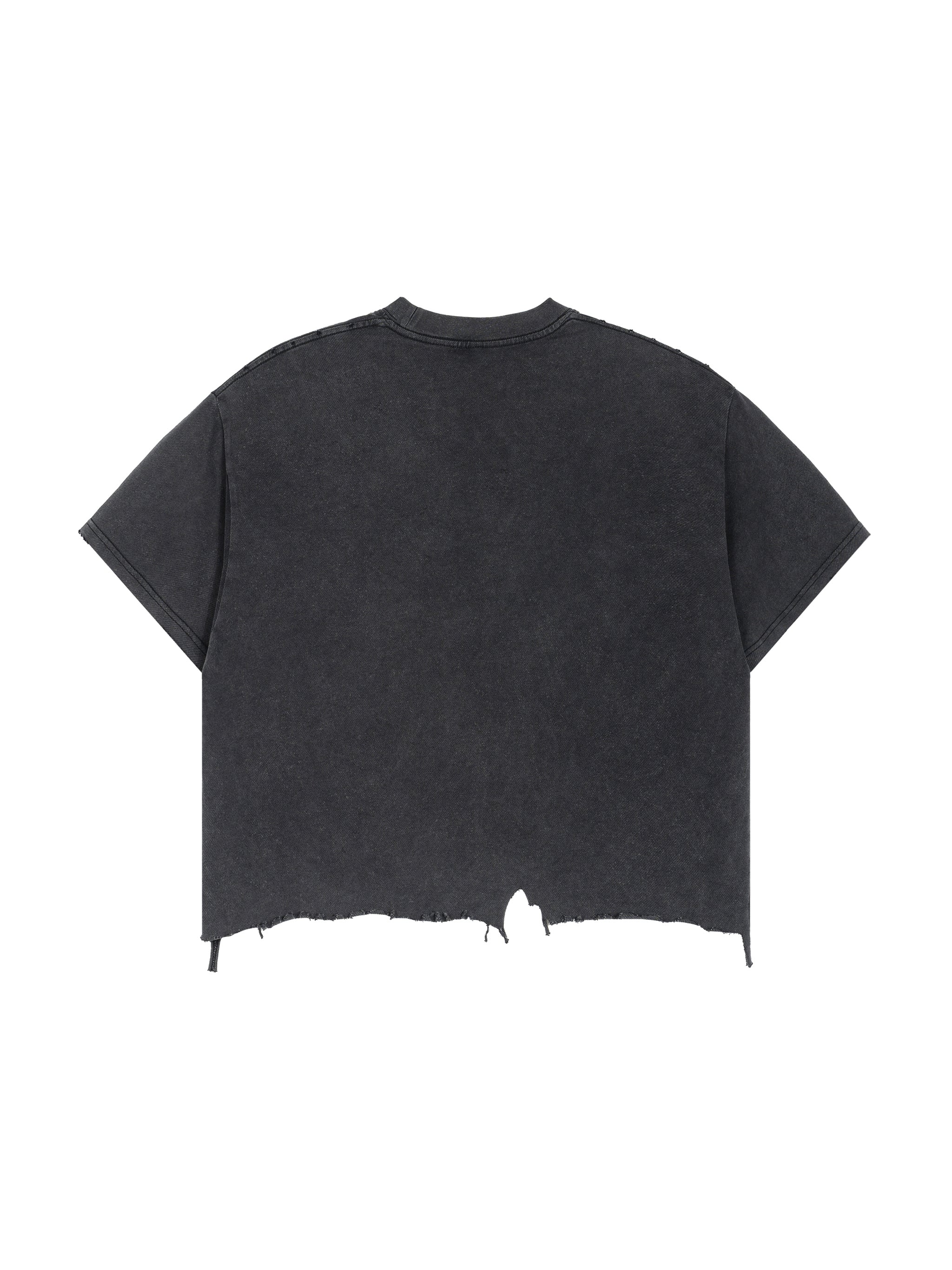 BCK Boxy Hem T-Shirt